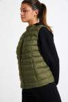 Khaki mouwloos donsjack DURHAM ULLA - 6