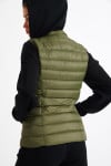 Khaki mouwloos donsjack DURHAM ULLA - 7