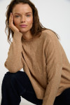 Maglione da donna colore cammello WESTWOOD DERFIELD - 1