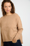 Maglione da donna colore cammello WESTWOOD DERFIELD - 5