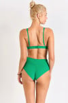 Maillot de bain 2 pièces vert DRINO & ZAPPA SPRING - 5
