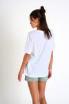 ALHOAS SALTEE wit T-shirt met print - 2