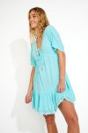 AVELLE SEATIME turquoise tunic dress - 3