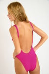 Maillot de bain une pièce rose BELMAR POPCORN