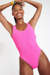 BELMAR POPCORN pink one-piece swimsuit
