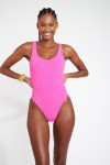 BELMAR POPCORN pink one-piece swimsuit