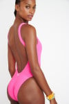 BELMAR POPCORN pink one-piece swimsuit