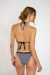 BLUCOSTORA YINGYANG Black two-piece swimsuit
