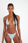BRARO & LENKA MONOSTRIPE glacier bikini