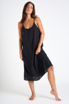 CAPUCINE ALYPSO black maxi dress - 4