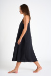 CAPUCINE ALYPSO black maxi dress - 5