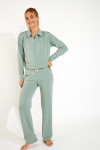 Gilet kaki con zip DARLENE BAYJOY - 5