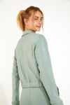 Gilet kaki con zip DARLENE BAYJOY - 2