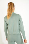 Gilet kaki con zip DARLENE BAYJOY - 6