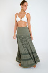 Robe transformable en jupe kaki ETHEL SEALOVE