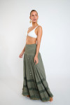 Robe transformable en jupe kaki ETHEL SEALOVE