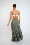 Robe transformable en jupe kaki ETHEL SEALOVE