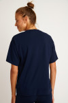 KAIA BAYLIGHT navy blue short sleeves t-shirt