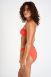 KENTEO & DITA MARAVILLA bandeau orange swimsuit