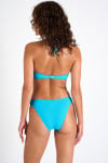 Turquoise bandeau bikini KENTEO & RENA SPRING