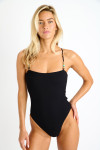 MAPIRI TANZANIA black one-piece swimsuit - 1