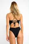MAPIRI TANZANIA black one-piece swimsuit - 2