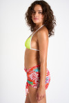 MIRADA BODEGATUL short printed beach skirt - 6