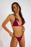 MUNDO & MASSA FLASHSUN burgundy bikini
