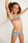 Bikini multicolor para niña M BAMBI LOMARICA