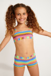 Bikini multicolor para niña M BAMBI LOMARICA