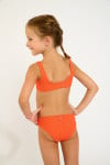 Bikini naranja para niña M CARTOON POPCORN
