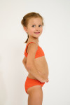 Bikini naranja para niña M CARTOON POPCORN