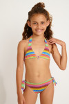 Multicolor 2-delig bikini voor meisjes M PAWN LOMARICA