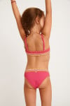 Costume da bagno a due pezzi rosa lampone per bambina M PORTO FRUITDALE