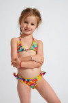Bikini de dos piezas estampado rojo para niña M SHELLITA KAILEIA