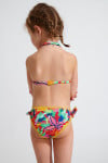 Bikini de dos piezas estampado rojo para niña M SHELLITA KAILEIA