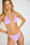NUCOMASSA NEOSUN lilac velvet two-piece swimsuit - 2