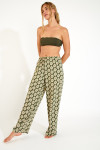OKEAH SARONG khaki trousers - 4