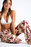 OKEAH SARONG Burgundy pants