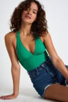 ROSAS SPRING green one-piece swimsuit - 5