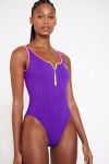 Maillot de bain une pièce violet SMAK POPMIX