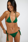 WAKOMADIA SOLANY Green two-piece swimsuit