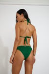 WAKOMADIA SOLANY Green two-piece swimsuit