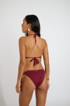 WAKOMADIA SOLANY Burgundy two-piece swimsuit