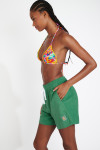 Groene short van terry materiaal WILLOW SAESPONGE - 4