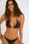 YERODASIA KERANGA Brown two-piece swimsuit