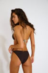 YERODASIA KERANGA Brown two-piece swimsuit