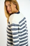 Maglione a righe écru AMIAH JANESVILLE - 2