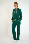 Felpa con cappuccio verde ANDY BAYJOY - 5