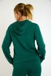 Felpa con cappuccio verde ANDY BAYJOY - 2